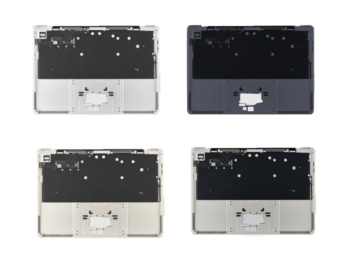 Complete Top Case (No/ Battery), ANSI, English (US)