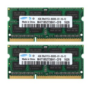 Memory (PC3-8500, DDR3 1066MHz, PC3-10600, 1333MHz)