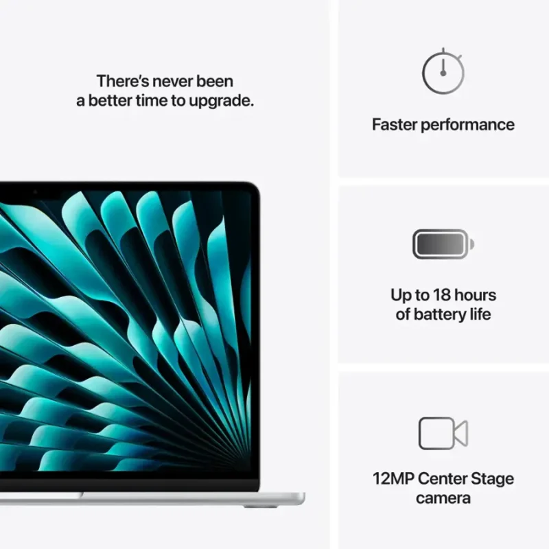 13-inch MacBook Air M4 10-Core CPU 8-Core GPU 16GB 256GB MW0W3LL/A - Image 3