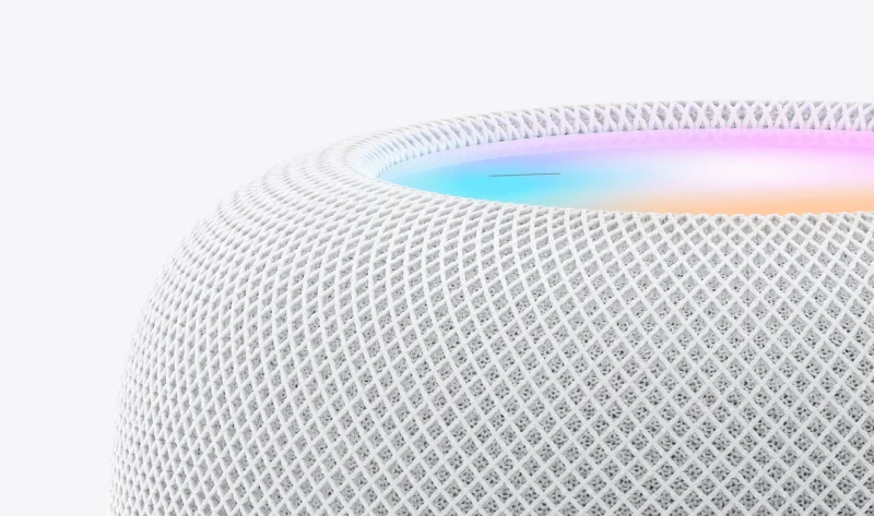 Apple – HomePod (2nd Generation) Smart Speaker with Siri – White MDEY4LL/A, MQJ83LL/A - Image 3