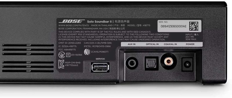 Bose Solo Soundbar Series II 845194-1100 – Apple Fix Pros