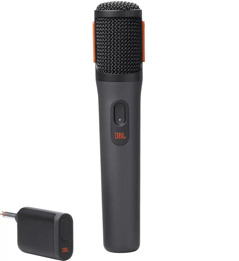 JBL - PartyBox Digital Wireless Microphones - Black JBLPBWIRELESSMICAM