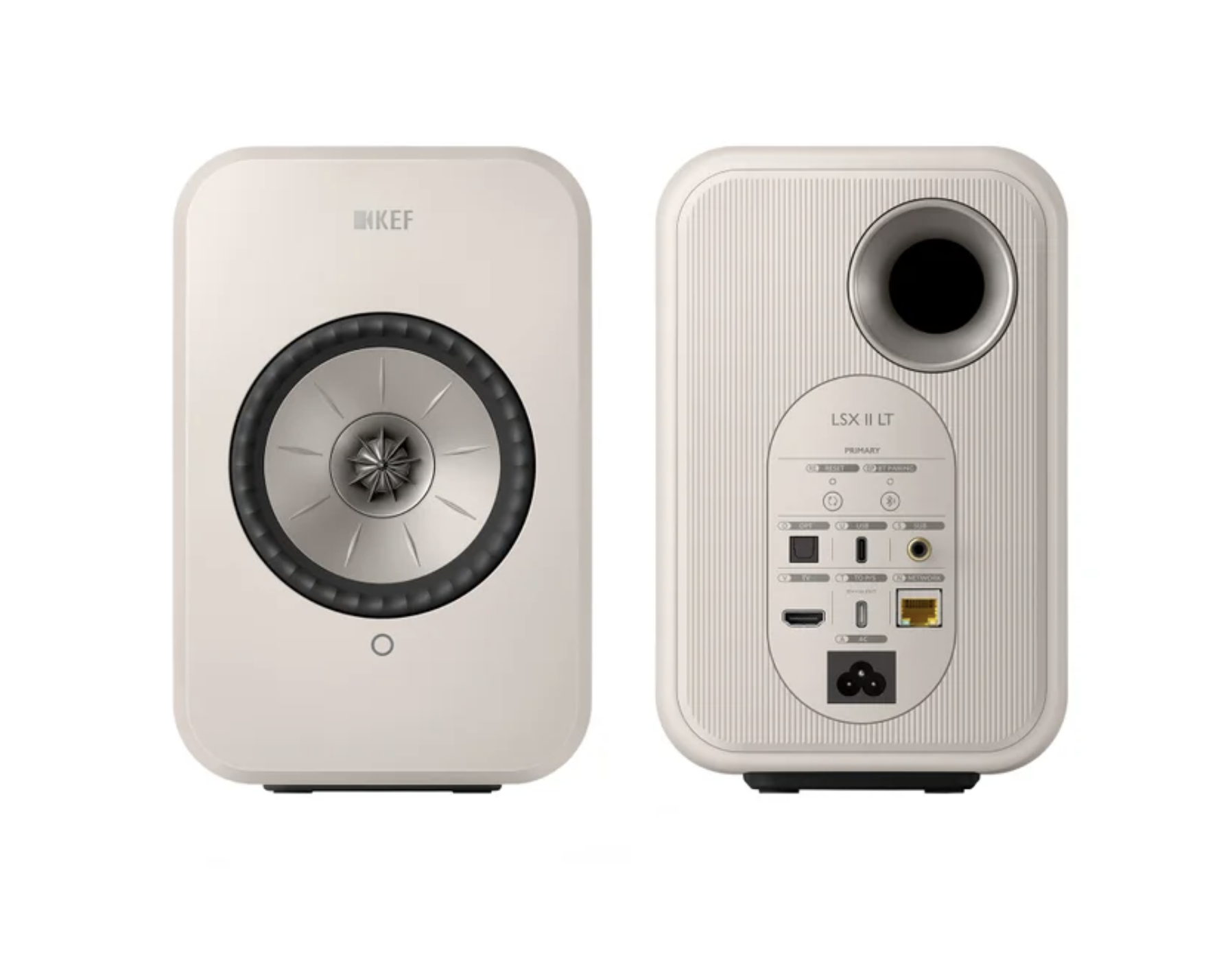 KEF LSX II LT Wireless Bookshelf Speaker Pair LSX2WH