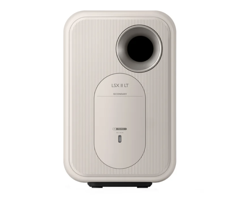 KEF LSX II LT Wireless Bookshelf Speaker Pair LSX2WH - Image 2
