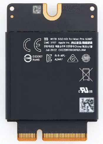 SSD Storage (Flash Storage) 8 TB (2 x 4 TB) 661-32637