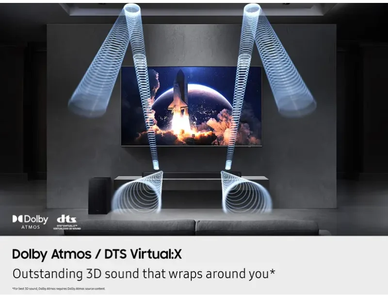 Samsung Q-Series HW-Q60CF 3.1.2 Ch Soundbar with Subwoofer - Image 8