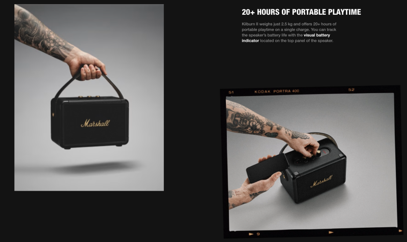 Marshall Kilburn II Portable Bluetooth Speaker – Apple Fix Pros