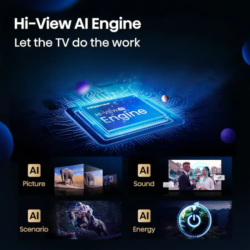 Hisense - 65" Class U6 Series MiniLED QLED UHD 4K Smart Fire TV 65U65QF - Image 6