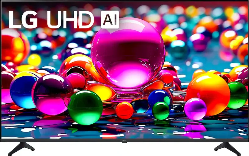 LG - 65” Class UA77 Series LED AI 4K UHD Smart webOS TV 65UA7700AUA