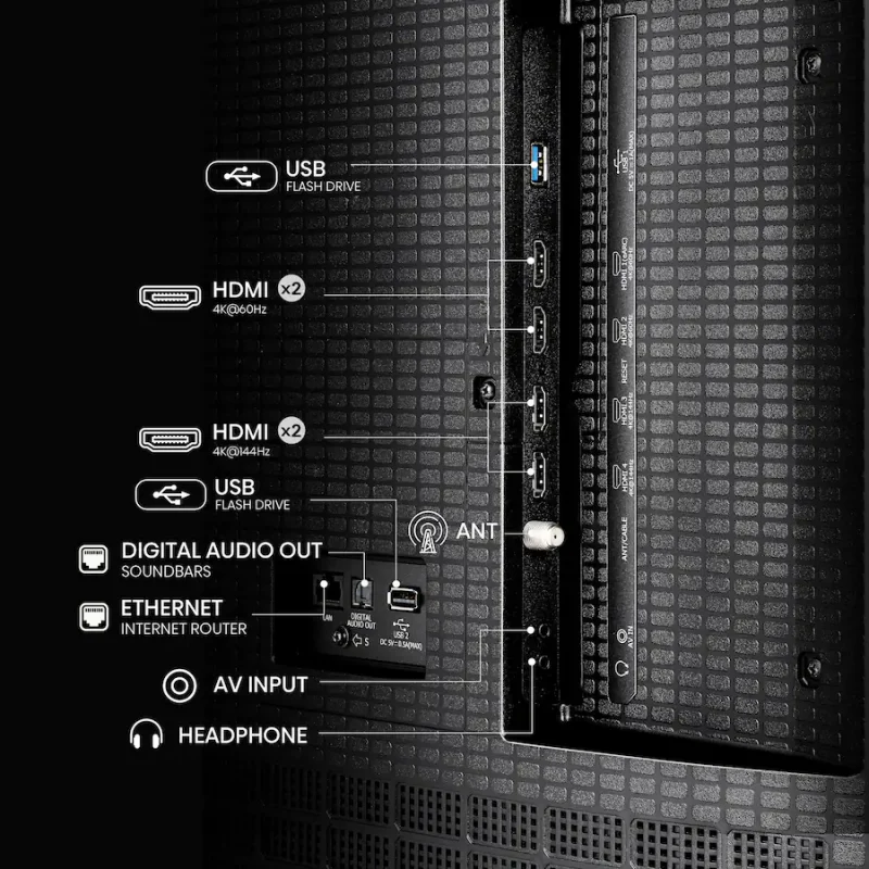 Hisense - 65" Class U6 Series MiniLED QLED UHD 4K Smart Fire TV 65U65QF - Image 3