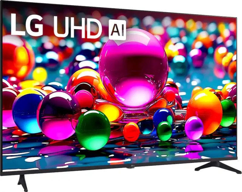 LG - 65” Class UA77 Series LED AI 4K UHD Smart webOS TV 65UA7700AUA - Image 2