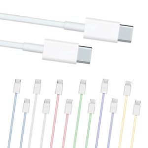 Apple – USB-C Woven Charge Sync Color Cable (1m) MQKJ3ZM/A A2795