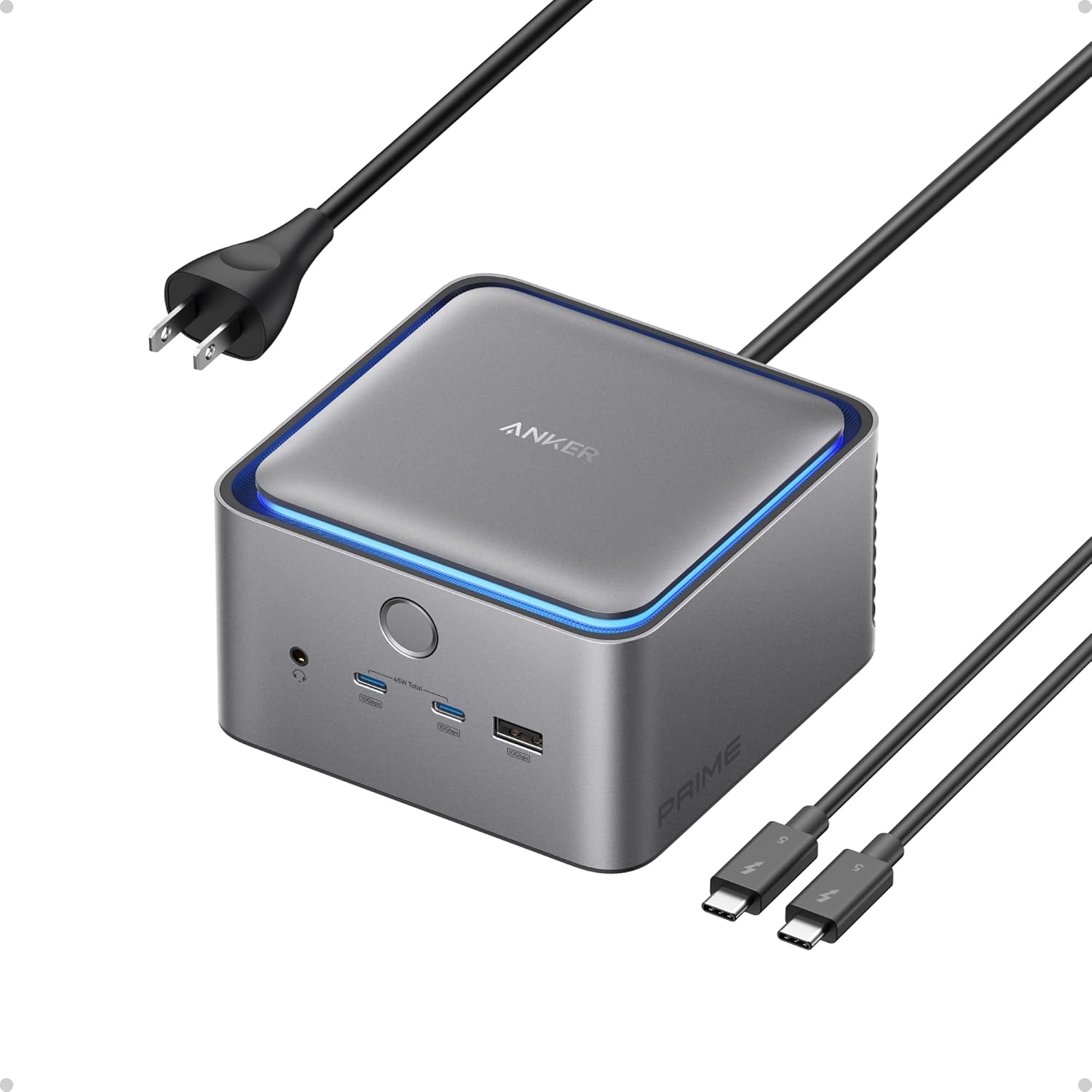 Anker Prime TB5 Docking Station, 14-in-1 Thunderbolt 5