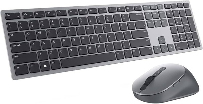 Dell - Premier KM7321W Ergonomic Full-size Wireless Scissor Keyboard & Mouse Bundle