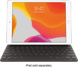 Apple - Smart Keyboard for iPad (7th Generation), iPad 10.2" (9th Generation), iPad Air (3rd Generation), 10.5-inch iPad Pro MX3L2LL/A