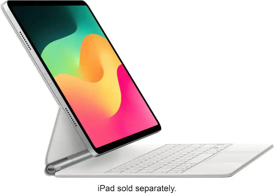 Apple Magic Keyboard for iPad Air 13" (M2) - White MJQL3LL/A - Image 2