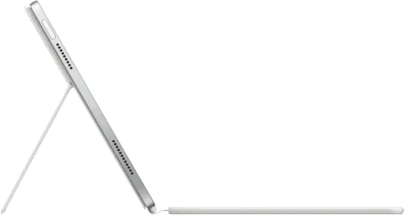 Apple - Magic Keyboard Folio for iPad (A16) - White MQDP3LL/A - Image 2