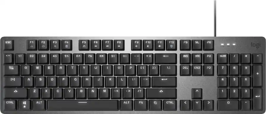 Logitech - K845 Full-size Wired Mechanical Linear Keyboard - Graphite 920-009859