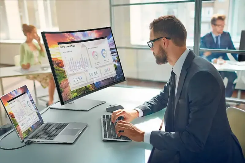 Dell - Premier KM7321W Ergonomic Full-size Wireless Scissor Keyboard & Mouse Bundle - Image 4