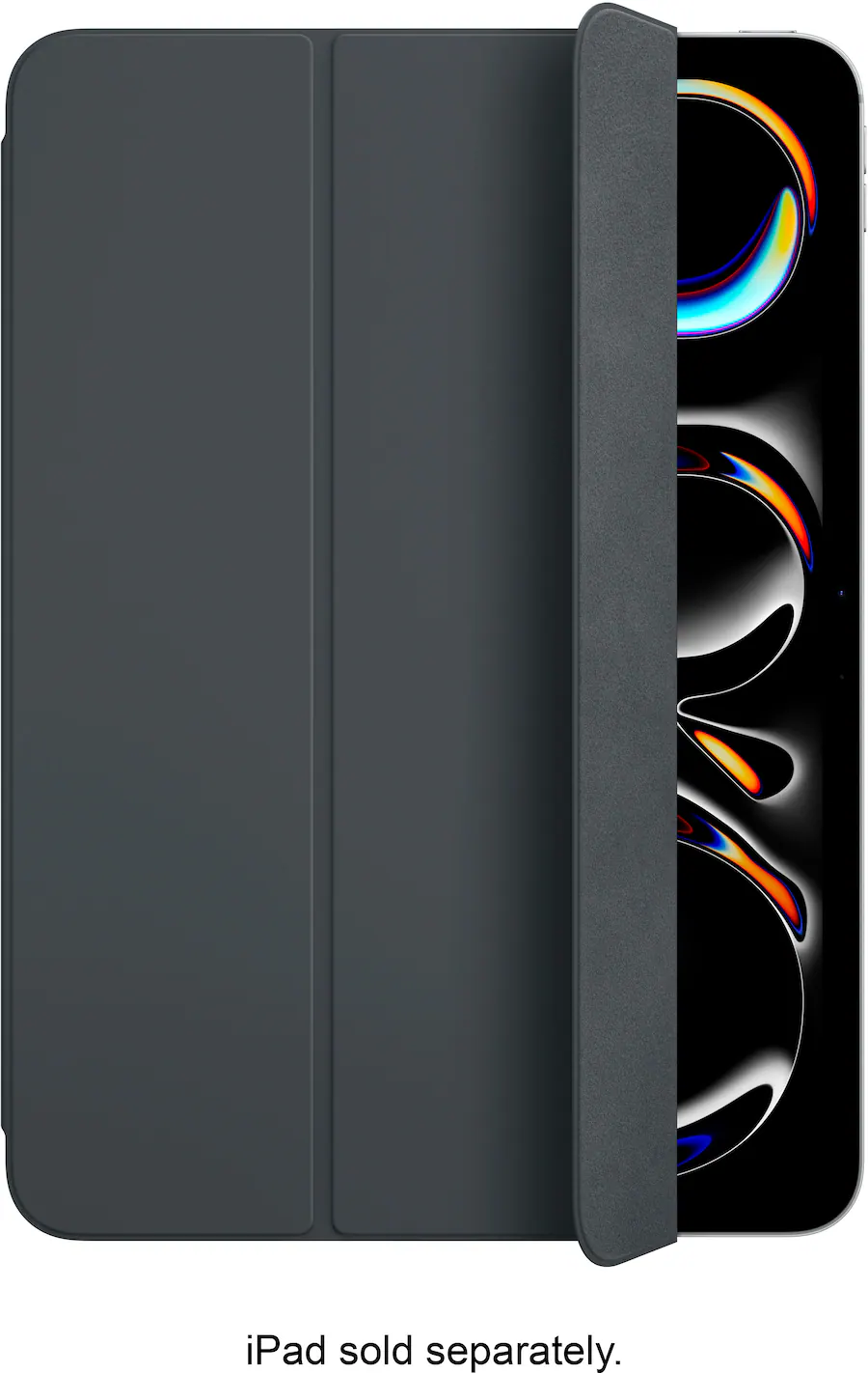 Apple - Smart Folio for iPad Pro 11-inch (M4 and M5) - Black MW983ZM/A