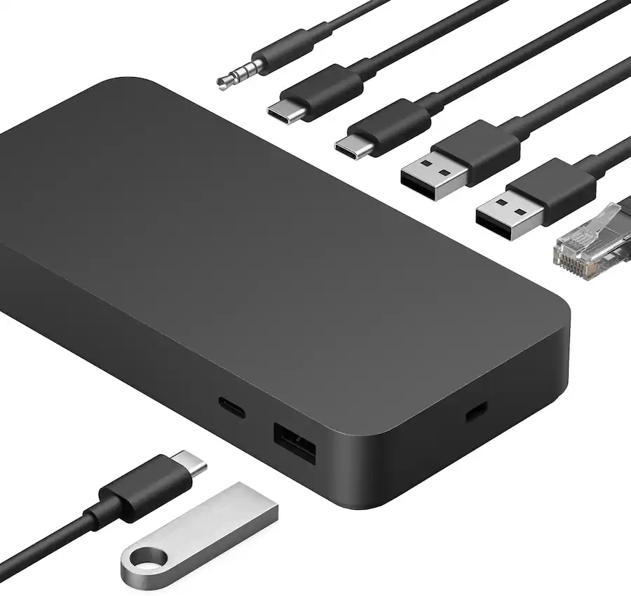 Microsoft - Surface Thunderbolt 4 Dock - T8H-00001 - Image 5