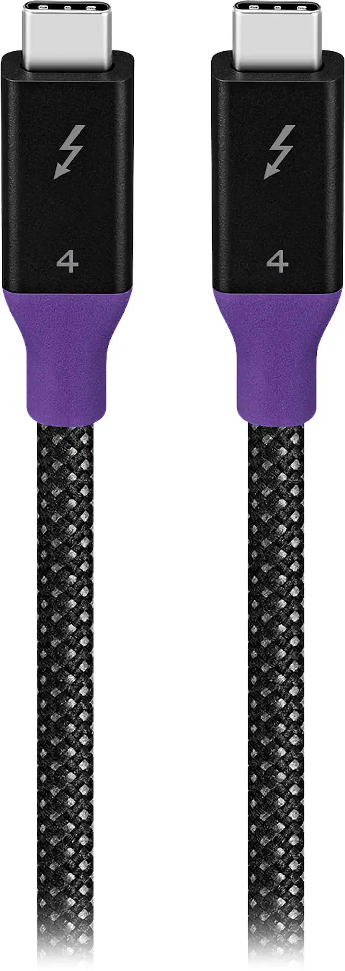 Insignia™ - 3.28ft (1m) Thunderbolt 4 cable, USB-C to USB-C Cable Supports 8K Display / 40Gbps Data Transfer / 240W - Image 4