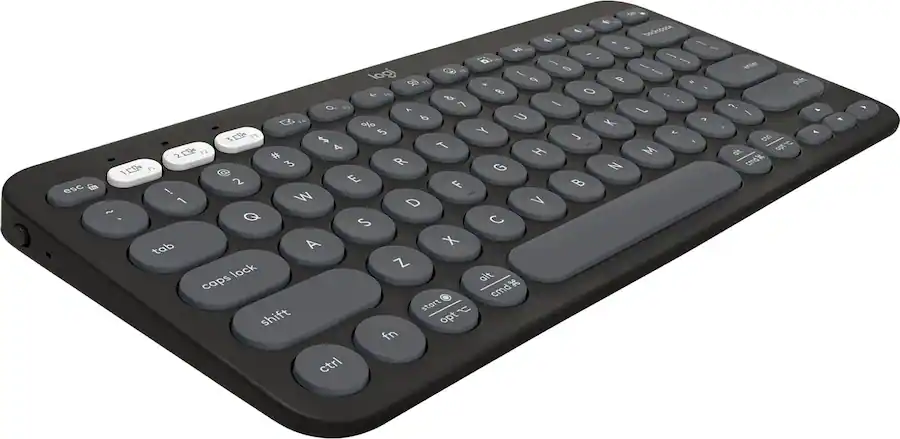 Logitech - Pebble Keys 2 Slim TKL Wireless Scissor Keyboard for Windows, macOS 920-011775