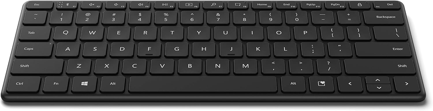 Microsoft Designer Compact Keyboard - Matte Black 21Y-00001 1954 - Image 4