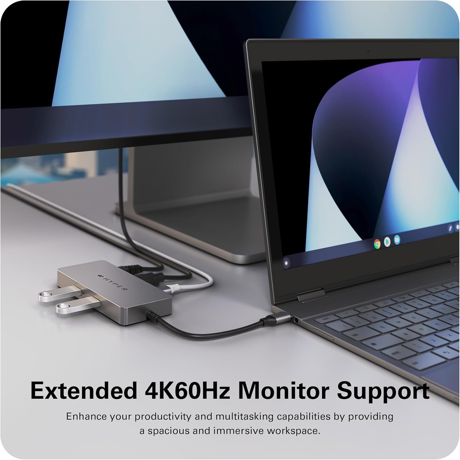 HyperDrive 5 Port USB C Hub - 86W Power Delivery, 4K HDMI, Ethernet, 5Gbps USB-A, USB HDMB2 - Image 5