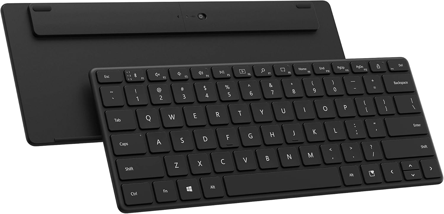 Microsoft Designer Compact Keyboard - Matte Black 21Y-00001 1954 - Image 2