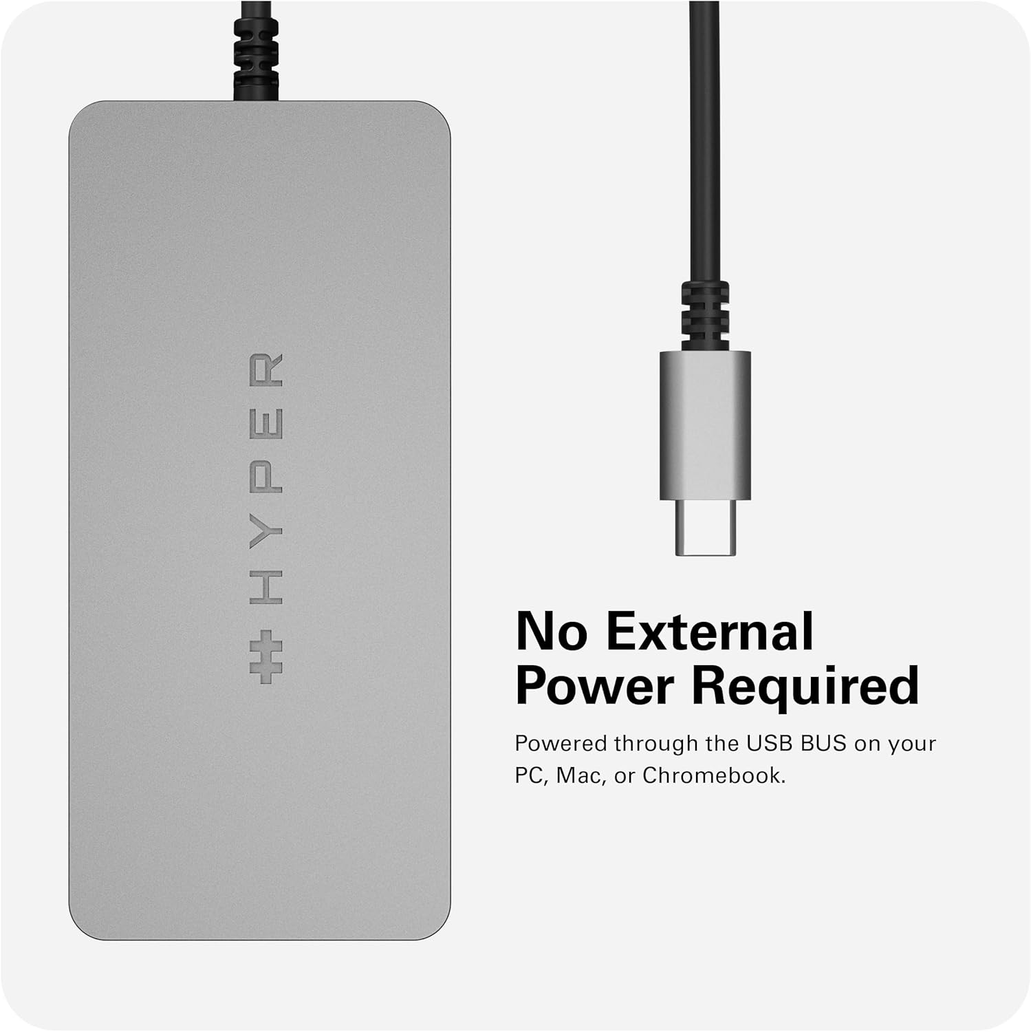 HyperDrive 5 Port USB C Hub - 86W Power Delivery, 4K HDMI, Ethernet, 5Gbps USB-A, USB HDMB2 - Image 7