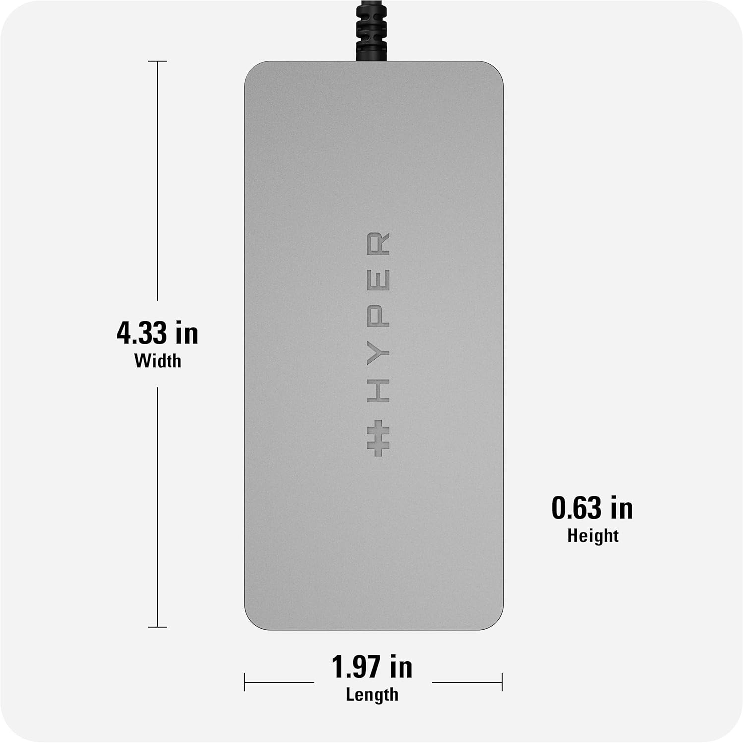 HyperDrive 5 Port USB C Hub - 86W Power Delivery, 4K HDMI, Ethernet, 5Gbps USB-A, USB HDMB2 - Image 4