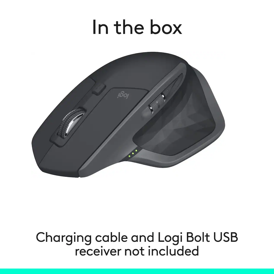 Logitech - MX Master 2S Bluetooth Wireless Laser Mouse with Hyper-Fast Scrolling - Wireless - Graphite 910-005965 - Image 7