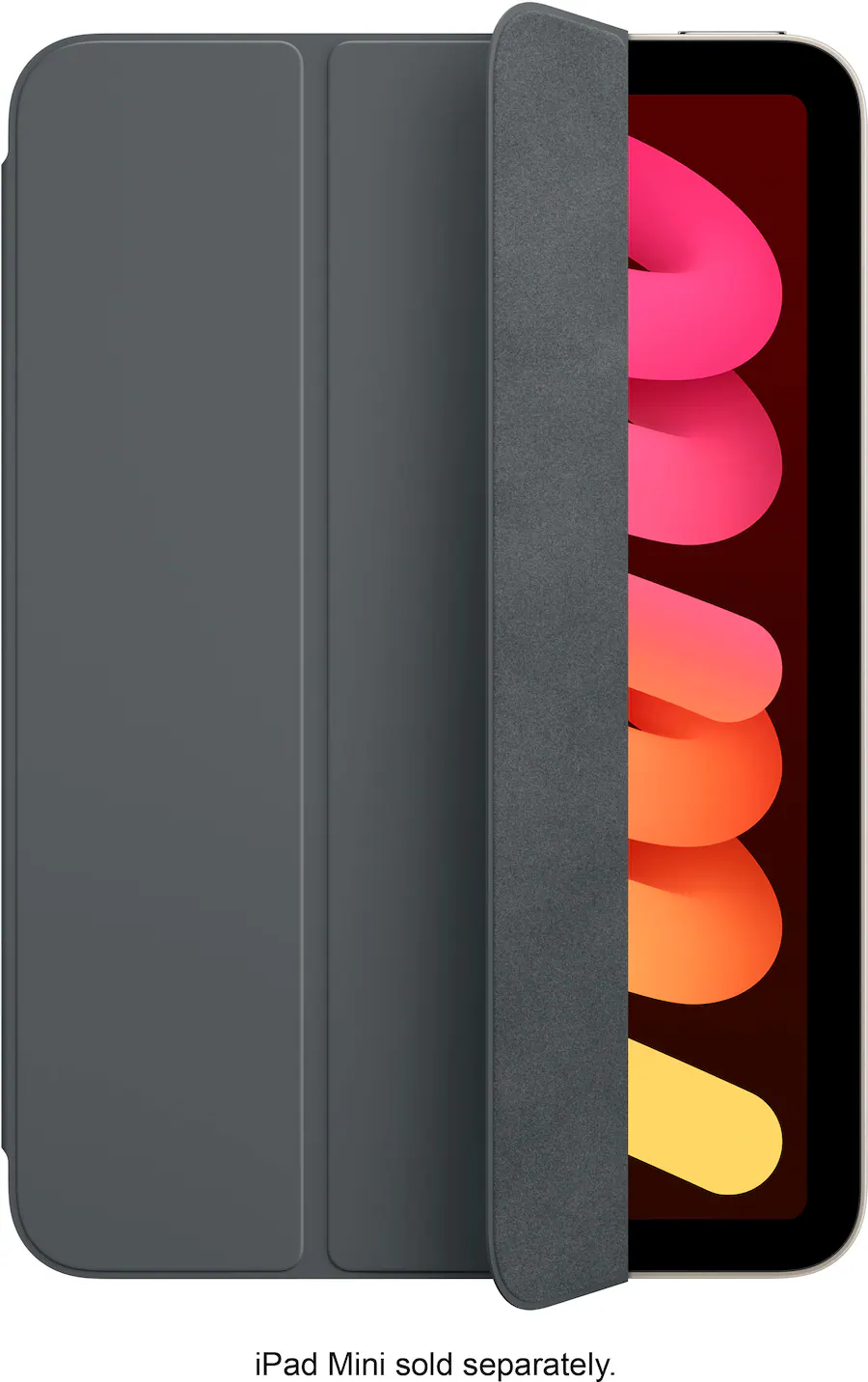 Smart Folio for iPad mini (A17 Pro) and Apple iPad mini (6th Generation 2021) - Charcoal Gray MC2Q4ZM/A