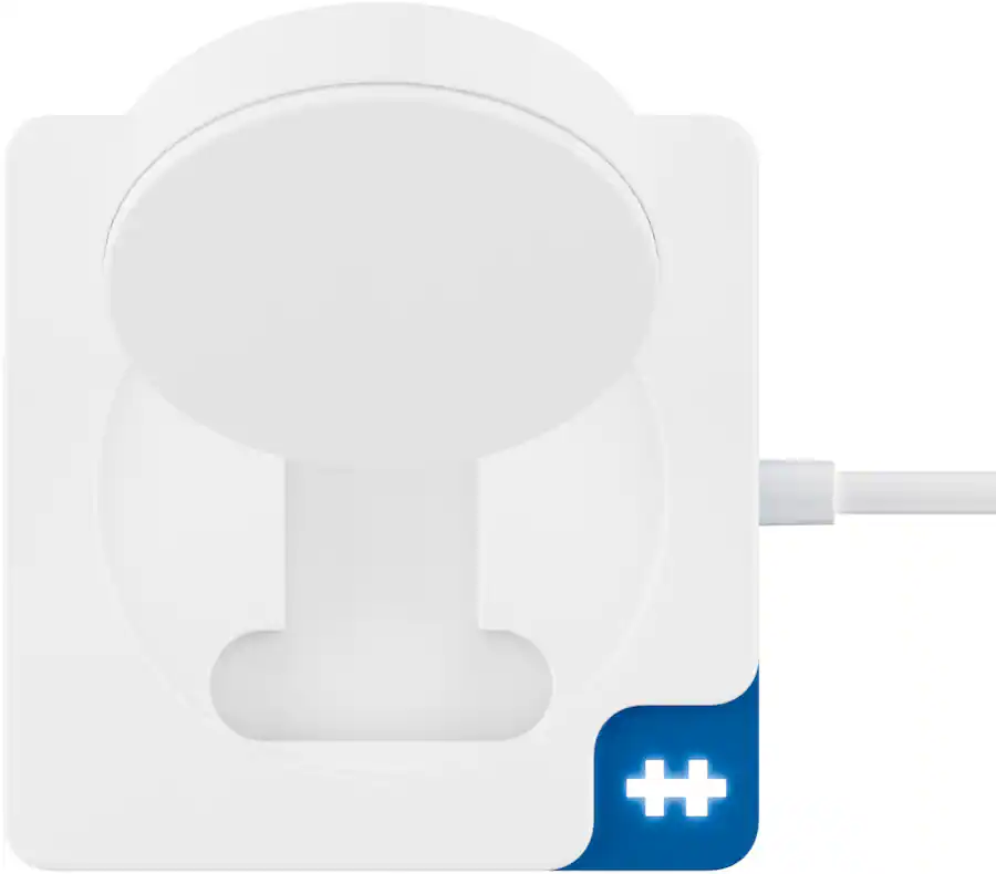 Hyper - HyperDrive Flex MagCharge 5 Port USB-C Hub with Phone Charger - Blue HD8100BUGL - Image 5