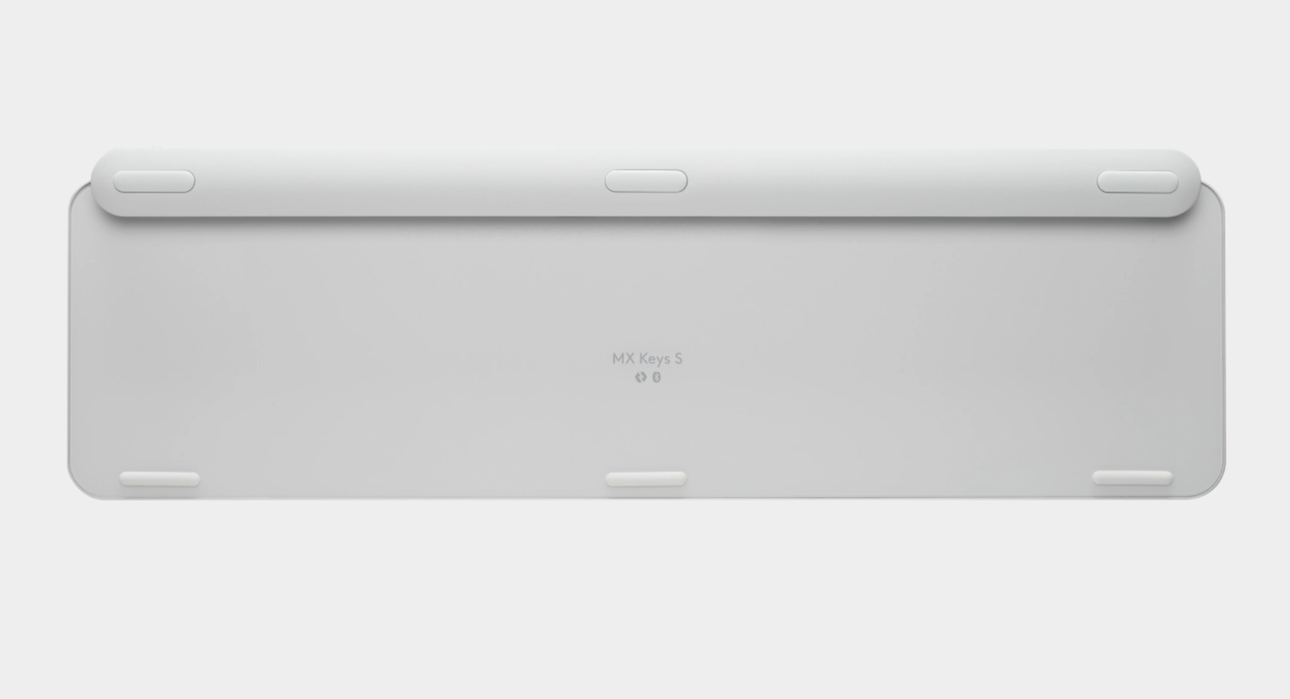 Logitech - MX Keys S Universal Full-size Wireless Scissor Keyboard for PC & Mac with Backlit keys - Pale Gray 920-011559 - Image 2