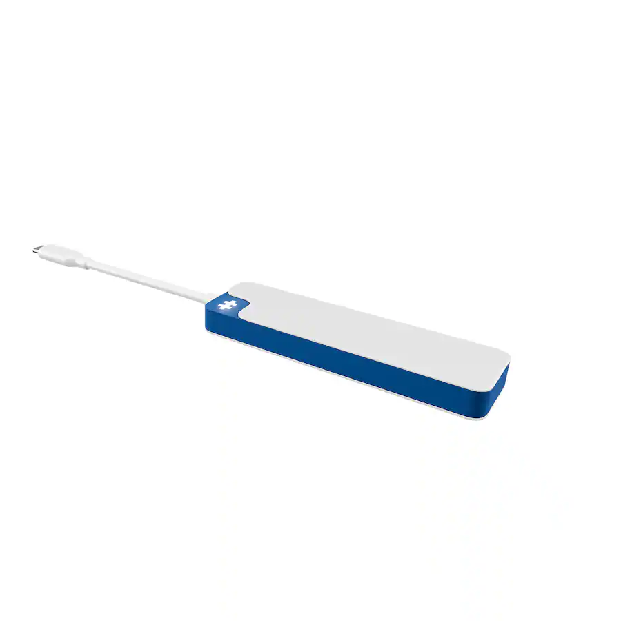 Hyper - HyperDrive Flex 5 Port USB-C Hub - Blue HD4101BUGL - Image 4