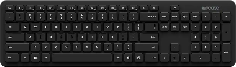 Incase - Bluetooth Keyboard EN Layout Designed by Microsoft - Black QSZ-00001