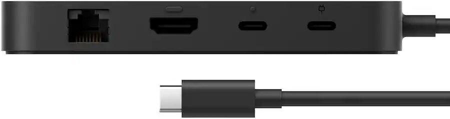 Microsoft - Surface USB4 Dock - Black EP2-19862 - Image 10