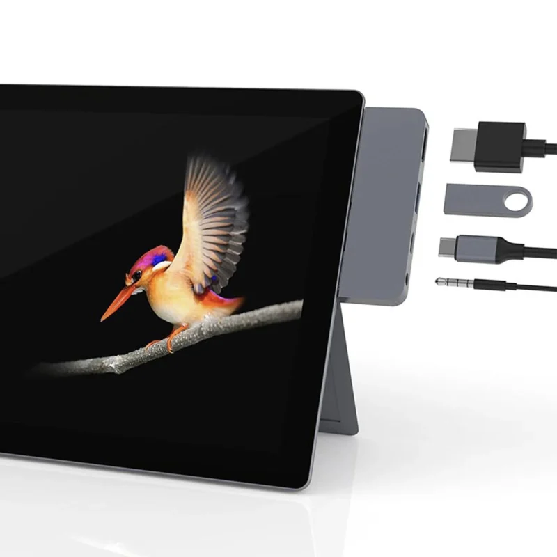HyperDrive 4-in-1 USB-C Hub for Microsoft Surface Go HD310A - Image 4