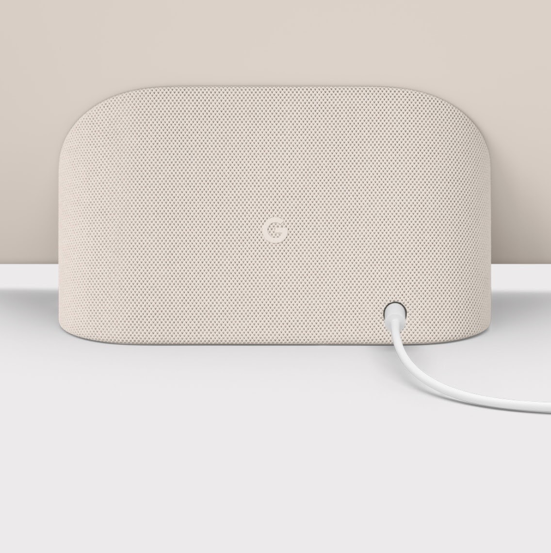 Google - Pixel Tablet Charging Speaker Dock - Porcelain GA03472-US - Image 2