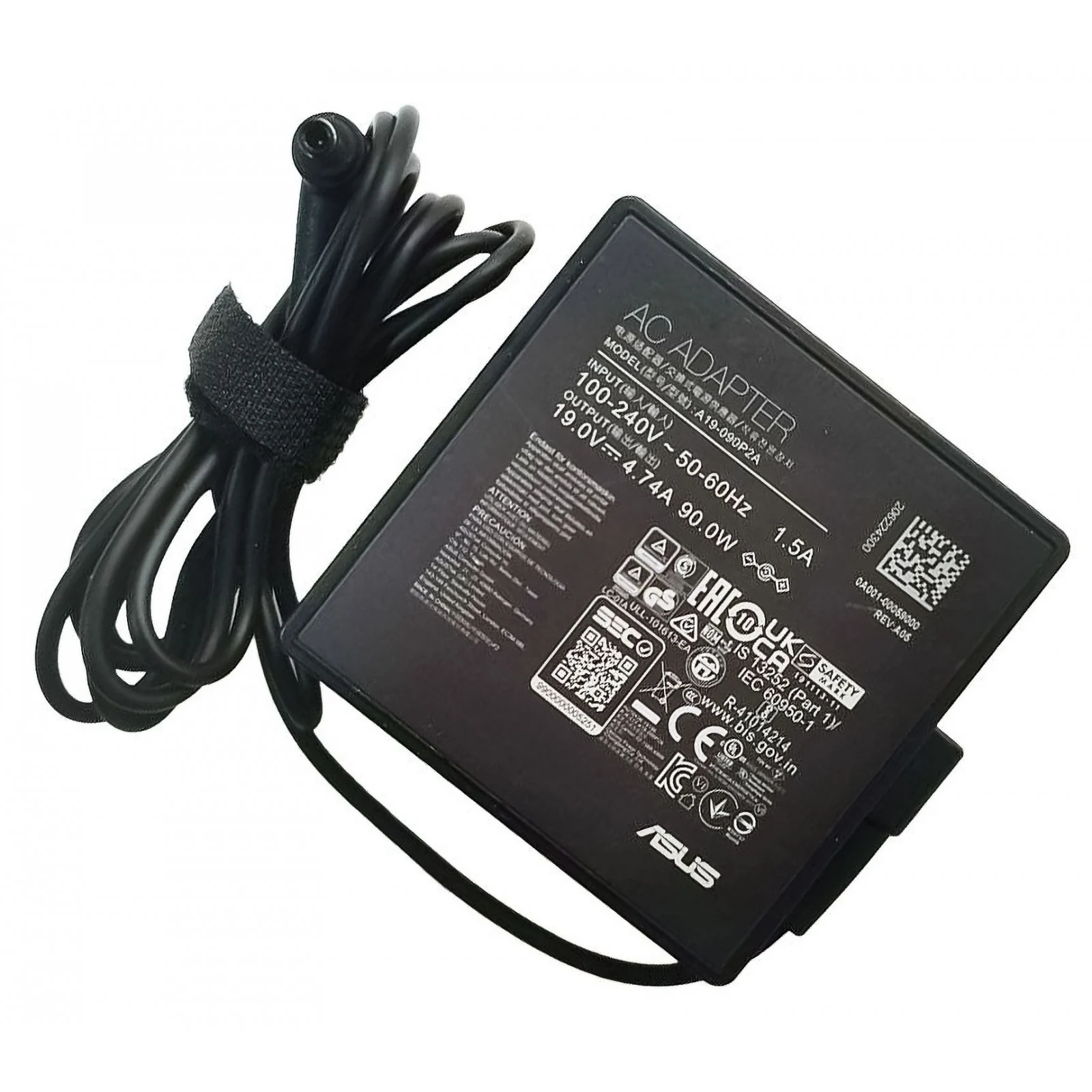 A19-090P2A 90W 100-240V Asus AC Adapter ZenBook Pro 17 UM6702RA