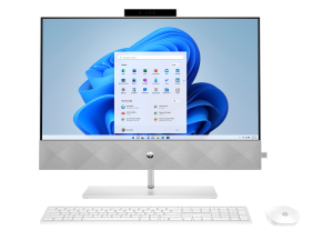 HP Pavilion 24-k1305st, Windows 11 Pro, 23.8" touchscreen, Intel® Core™ i5, 16GB RAM, 256GB SSD (20W66AA)
