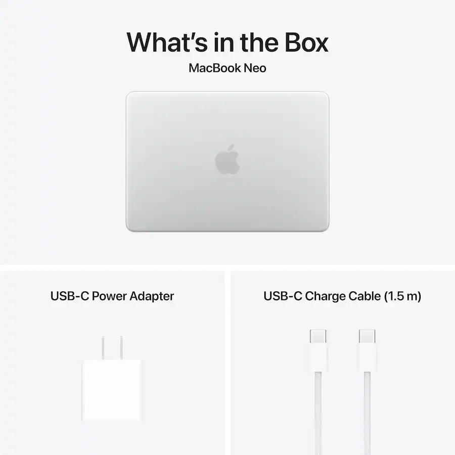 13-inch MacBook Neo A18 Pro with Touch ID 8GB 512GB 5-Core GPU MHFC4LL/A - Image 5