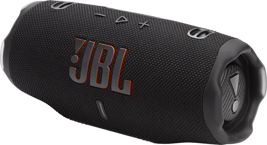 JBL - Charge 6 Portable Wireless Speaker - Black