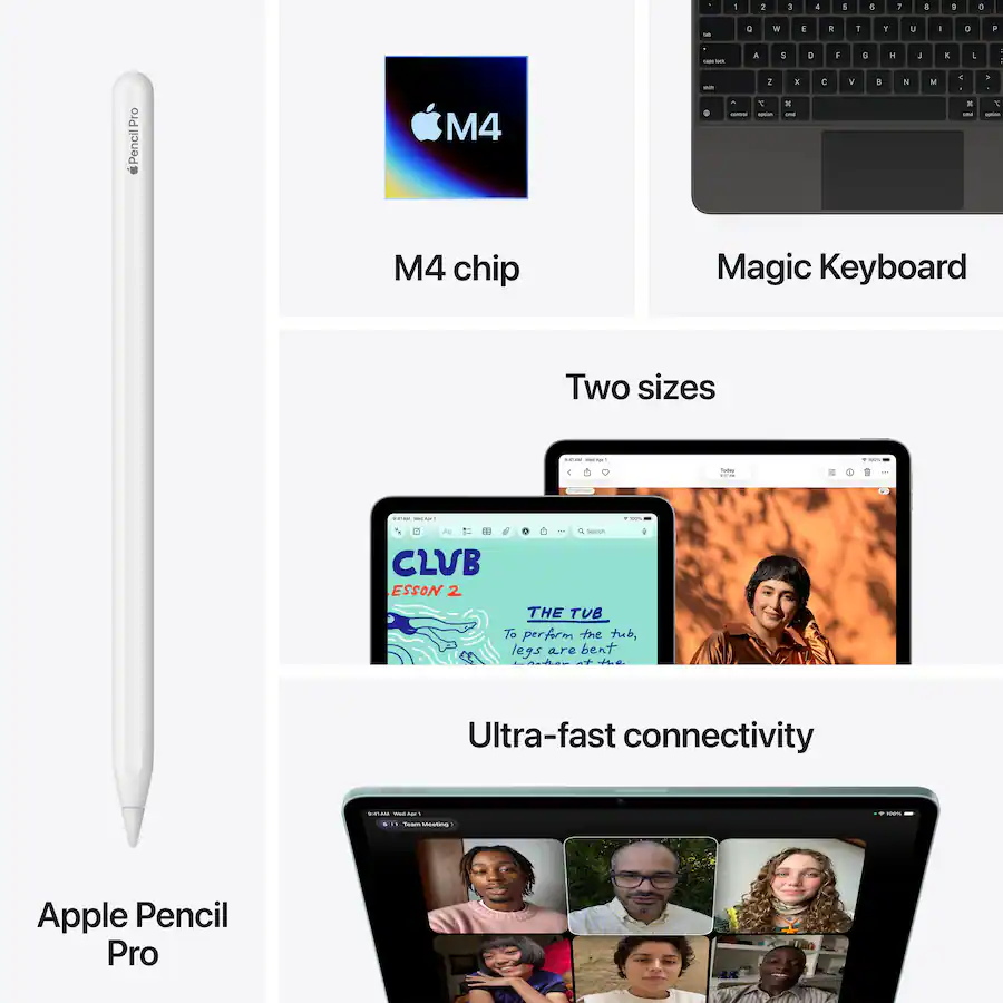 Apple - 13-inch iPad Air M4 Wi-Fi - Image 3