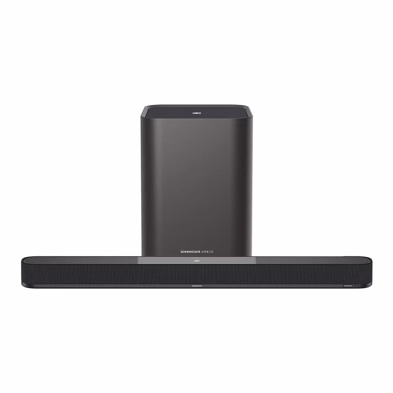 Sennheiser AMBEO 7.1.4 Ch Soundbar Plus and Wireless Subwoofer Bundle