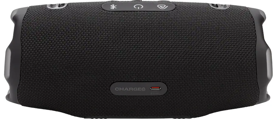JBL - Charge 6 Portable Wireless Speaker - Black - Image 6