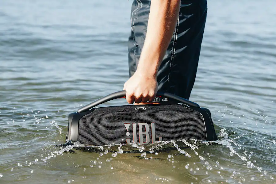 JBL - Boombox3 Portable Bluetooth Speaker - Black JBLBOOMBOX3BLKAM - Image 5