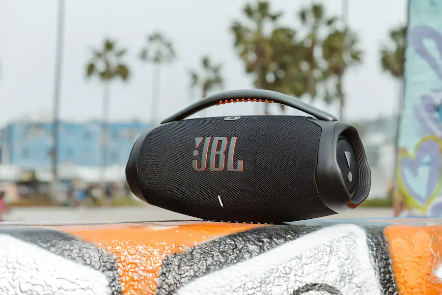 JBL - Boombox3 Portable Bluetooth Speaker - Black JBLBOOMBOX3BLKAM - Image 3